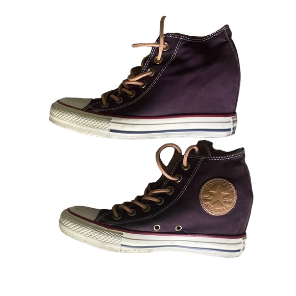 Converse Wedge Sneakers, 6.5 - Picture 3 of 5